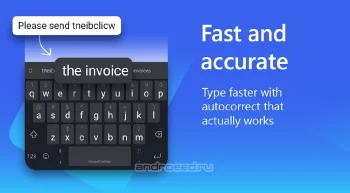 Клавиатура Microsoft SwiftKey - скриншот 2