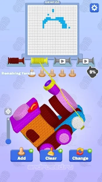 Knit Master 3D: Wool Sort игры - скриншот 2