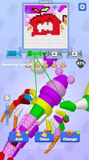 Knit Master 3D: Wool Sort игры - скриншот 3