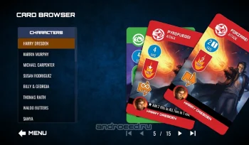 Кооперативная карточная игра Досье Дрездена - скриншот 1