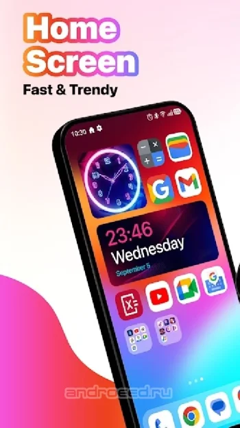 Launcher iPhone - скриншот 2