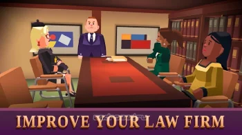 Law Empire Tycoon - Idle Game Justice Simulator - скриншот 2