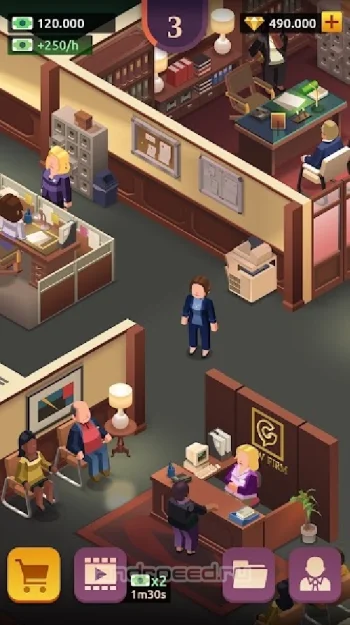 Law Empire Tycoon - Idle Game Justice Simulator - скриншот 5