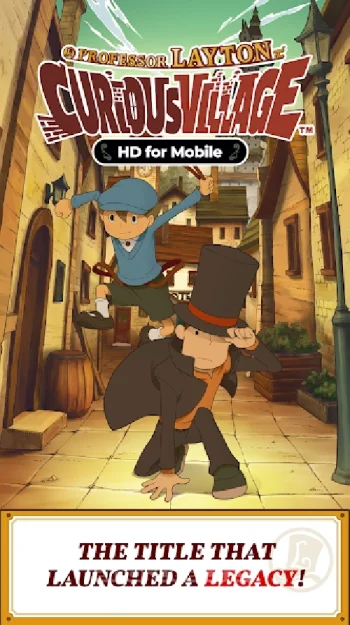 Layton: Curious Village in HD - скриншот 1