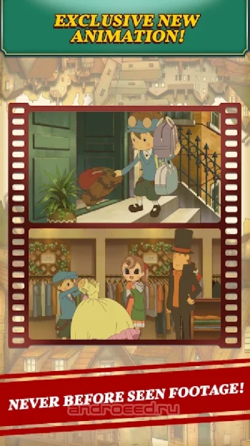 Layton: Curious Village in HD - скриншот 4