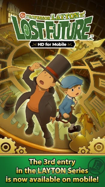 Layton: Lost Future in HD - скриншот 1