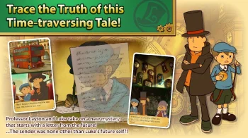 Layton: Lost Future in HD - скриншот 2