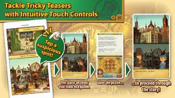 Layton: Lost Future in HD - скриншот 3