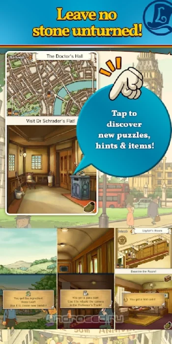 Layton: Pandoras Box in HD - скриншот 5
