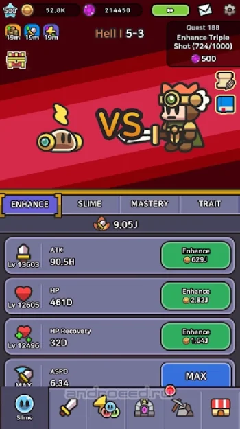 Legend of Slime: Idle RPG - скриншот 5