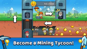 Ленивый магнат - Idle Miner - скриншот 1