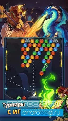 LightSlinger Heroes: Puzzle RPG - скриншот 2
