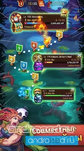 LightSlinger Heroes: Puzzle RPG - скриншот 1