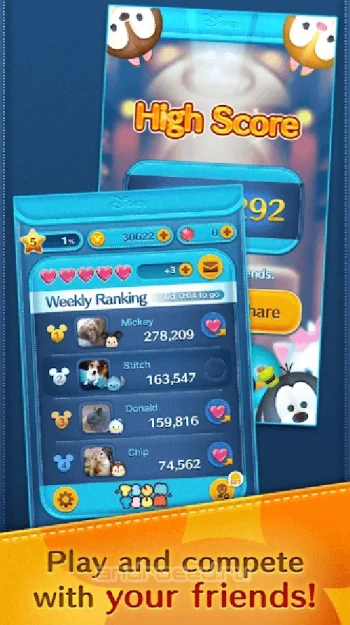 LINE Disney Tsum Tsum - скриншот 5