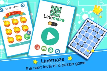 Line Maze Puzzles - скриншот 1
