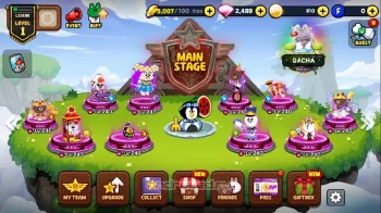 LINE Rangers: Brown-Cony Wars! - скриншот 2