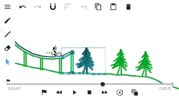 Line Rider - скриншот 2