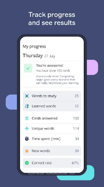 Lingvist: учите языки быстро - скриншот 4