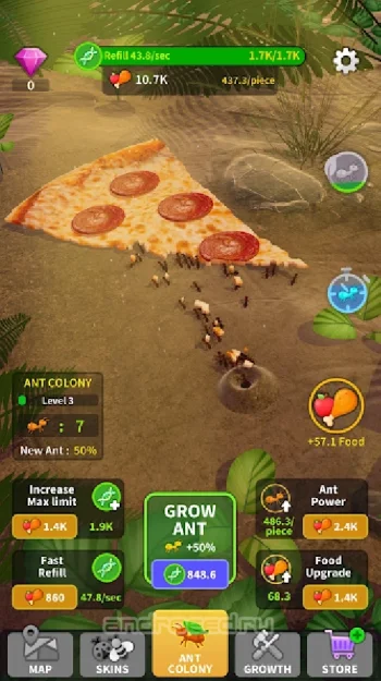 Little Ant Colony - Idle Игра - скриншот 1