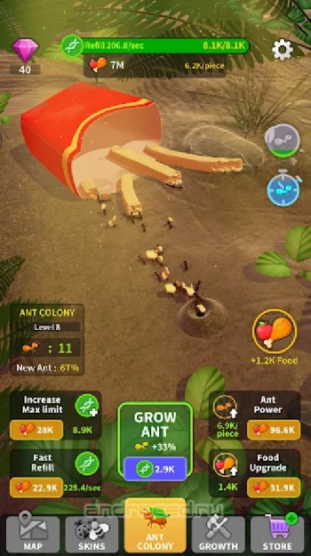 Little Ant Colony - Idle Игра - скриншот 4