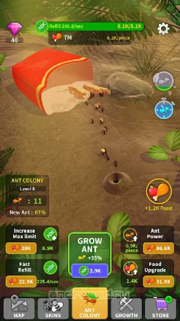 Little Ant Colony - Idle Игра - скриншот 5