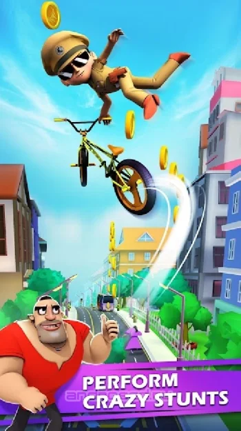 Little Singham Cycle Race - скриншот 4