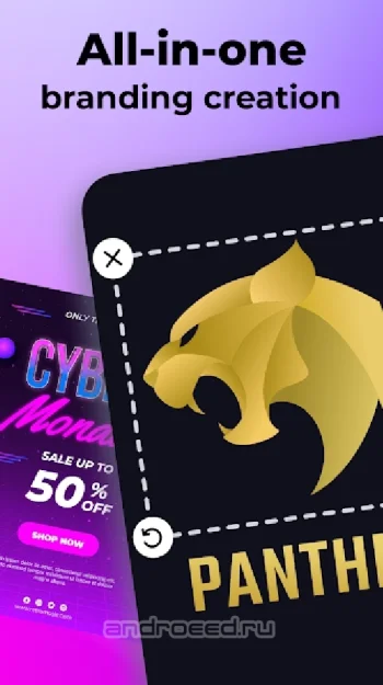 Logo Maker: создание логотипов и дизайн бесплатно - скриншот 2