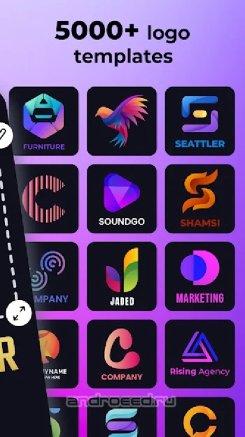 Logo Maker: создание логотипов и дизайн бесплатно - скриншот 3