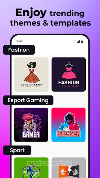 Logo Maker: создание логотипов и дизайн бесплатно - скриншот 5