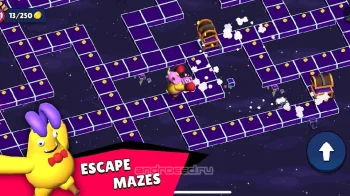 Loopy Mazes:3D Pac Maze Hopper - скриншот 2
