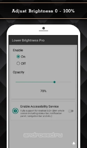 Lower Brightness Screen Filter Pro - скриншот 2