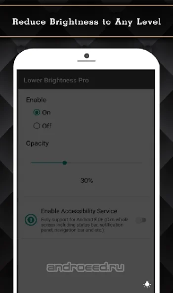 Lower Brightness Screen Filter Pro - скриншот 3