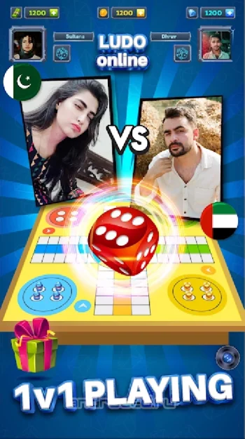 Ludo Craze : Fun Dice Game - скриншот 1