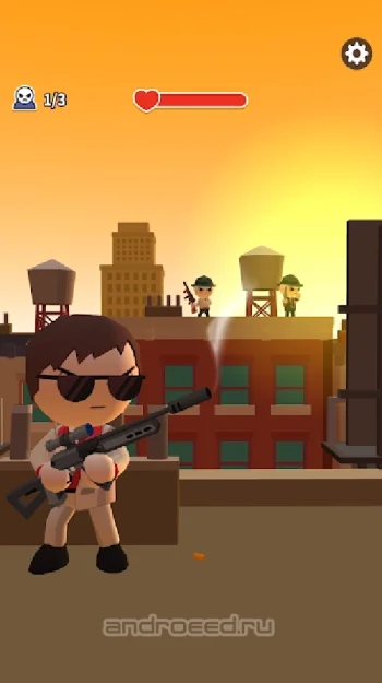 Mafia Sniper: Снайпер-шутер 3D - скриншот 1