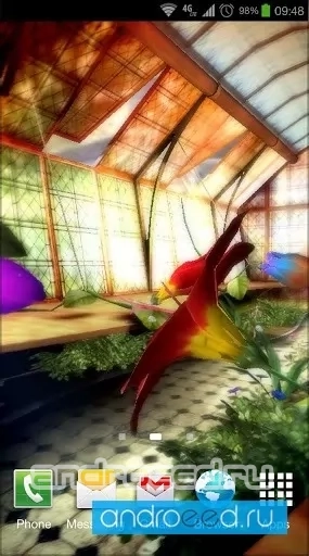 Magic Greenhouse 3D Pro lwp - скриншот 2