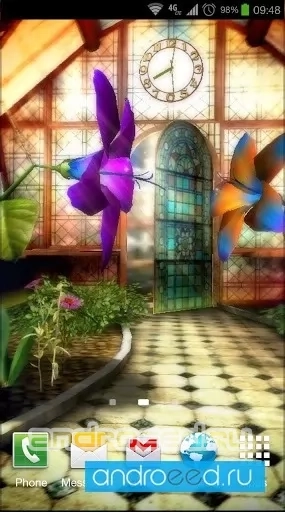 Magic Greenhouse 3D Pro lwp - скриншот 3