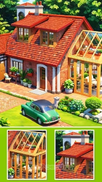Makeover Match: Home Design & Happy Match Tile - скриншот 1