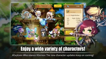 MapleStory M - Open World MMORPG - скриншот 4