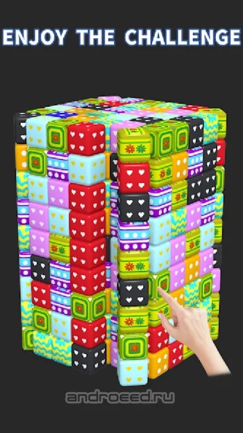Мастер кубиков 3D - Три в ряд и игра-головоломка - скриншот 2