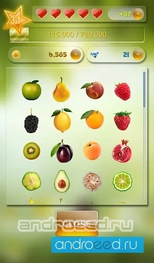 Match 3 Fruit - скриншот 1
