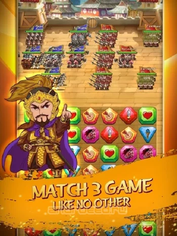 Match 3 Kingdoms: Epic Puzzle War Strategy Game - скриншот 3