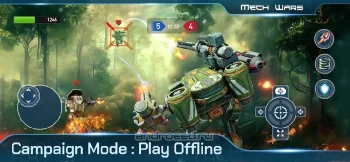 Mech Wars: многопользовательская битва роботов - скриншот 3