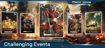 Mech Wars: многопользовательская битва роботов - скриншот 4
