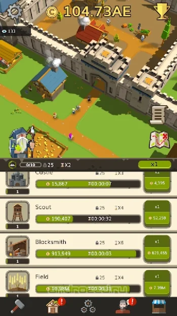 Medieval: Idle Tycoon - Idle Clicker Tycoon Game - скриншот 2