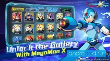 MEGA MAN X DiVE - MOBILE - скриншот 2