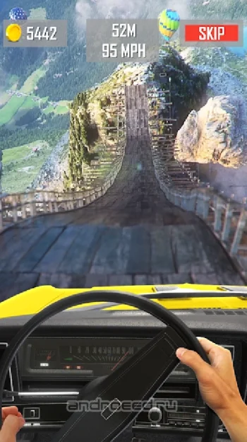 Mega Ramp Car Jumping - скриншот 2