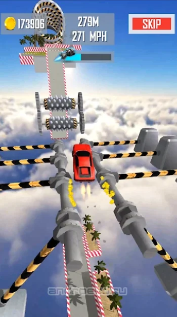 Mega Ramp Car Jumping - скриншот 3