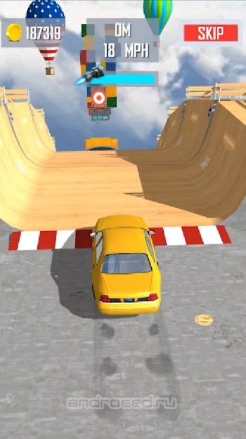 Mega Ramp Car Jumping - скриншот 4