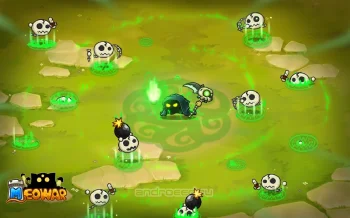 Meowar - PvP Cat Merge Defense TD - скриншот 5