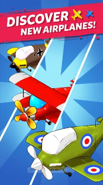 Merge Airplane: Cute Самолет Слияния - скриншот 4